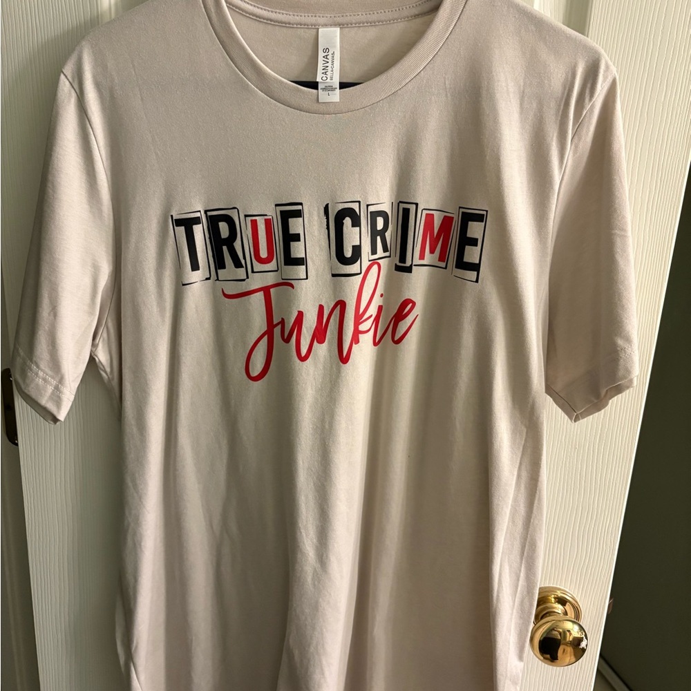 True Crime Junkie Graphic Tee